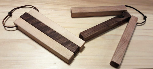 Trivets - Maple and Black Walnut.